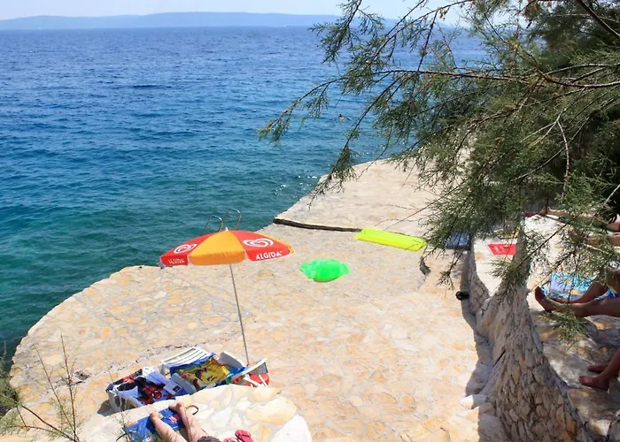 公寓 By The Sea Okrug Gornji, Ciovo - 11634 特罗吉尔